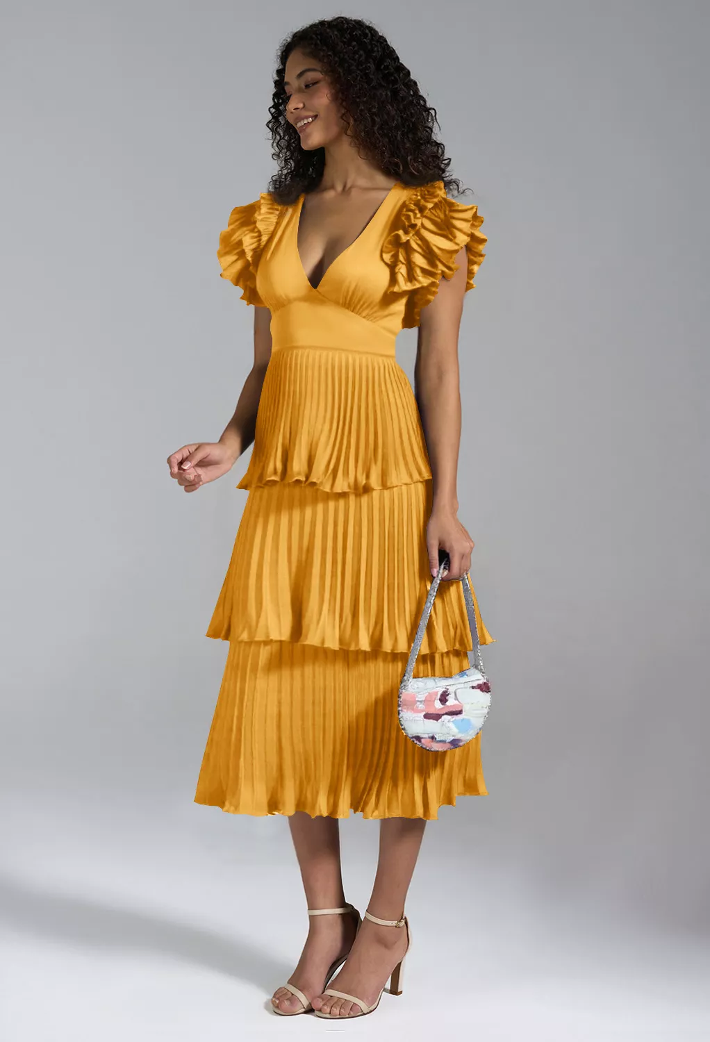 AW Leena Mango  Country Wedding Guest Dresses